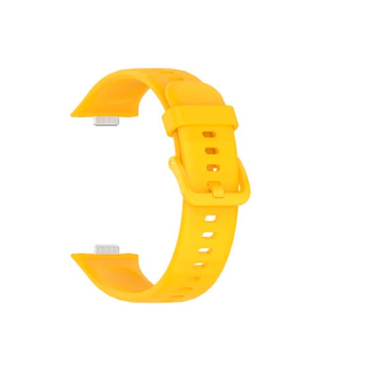 GENERICO - Correas de Silicona Huawei para Honor Fit 3 Amarillo