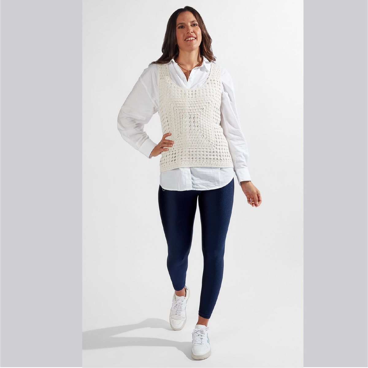 SOLO LEGGINGS - Leggins Gloss - Azul