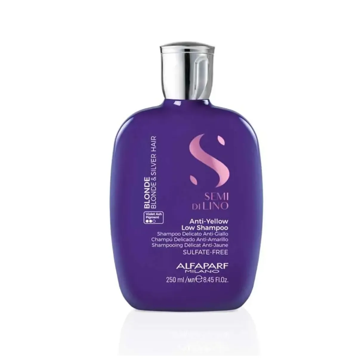 ALFAPARF MILANO - ALFAPARF SEMI DI LINO – Blonde Anti Yellow Shampoo 250 ml