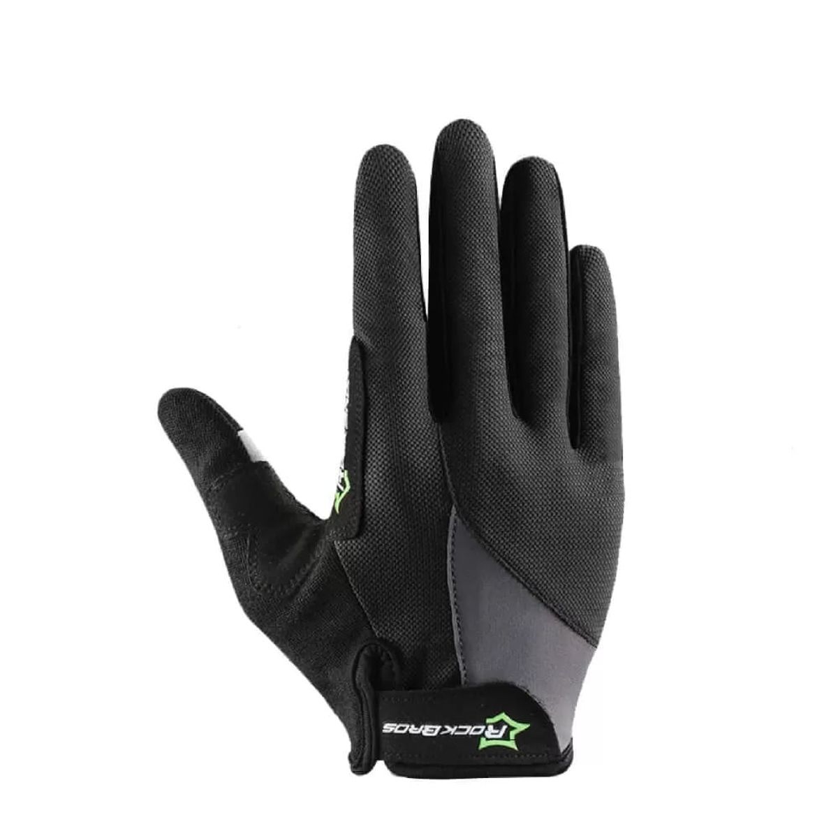 ROCKBROS - Guantes largos negros para ciclismo Rockbros