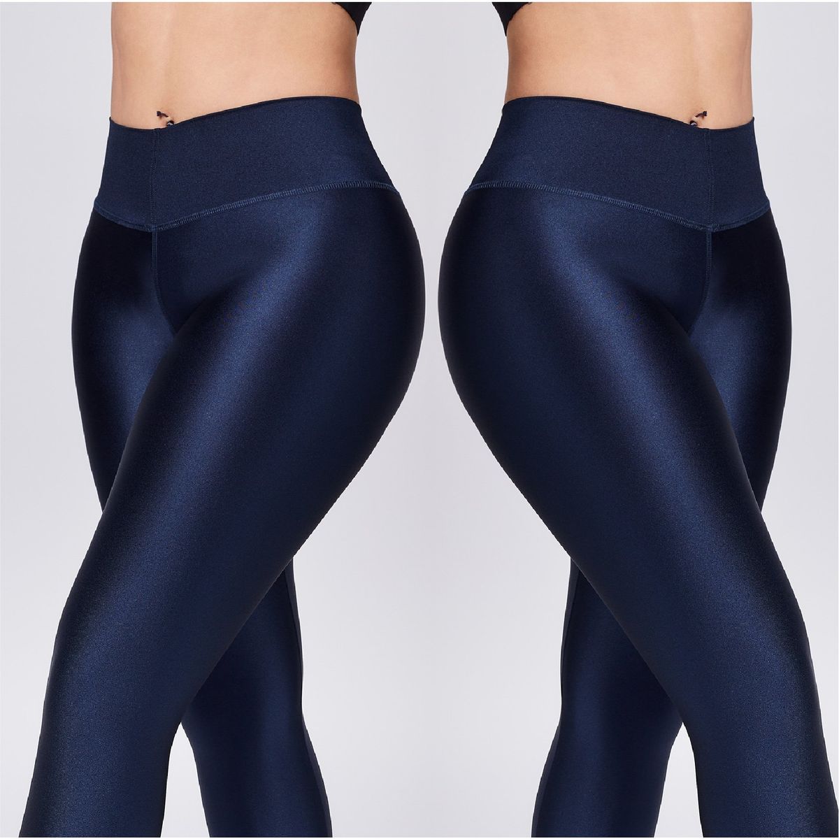 SOLO LEGGINGS - 2 Pack Leggings Gloss - Azul