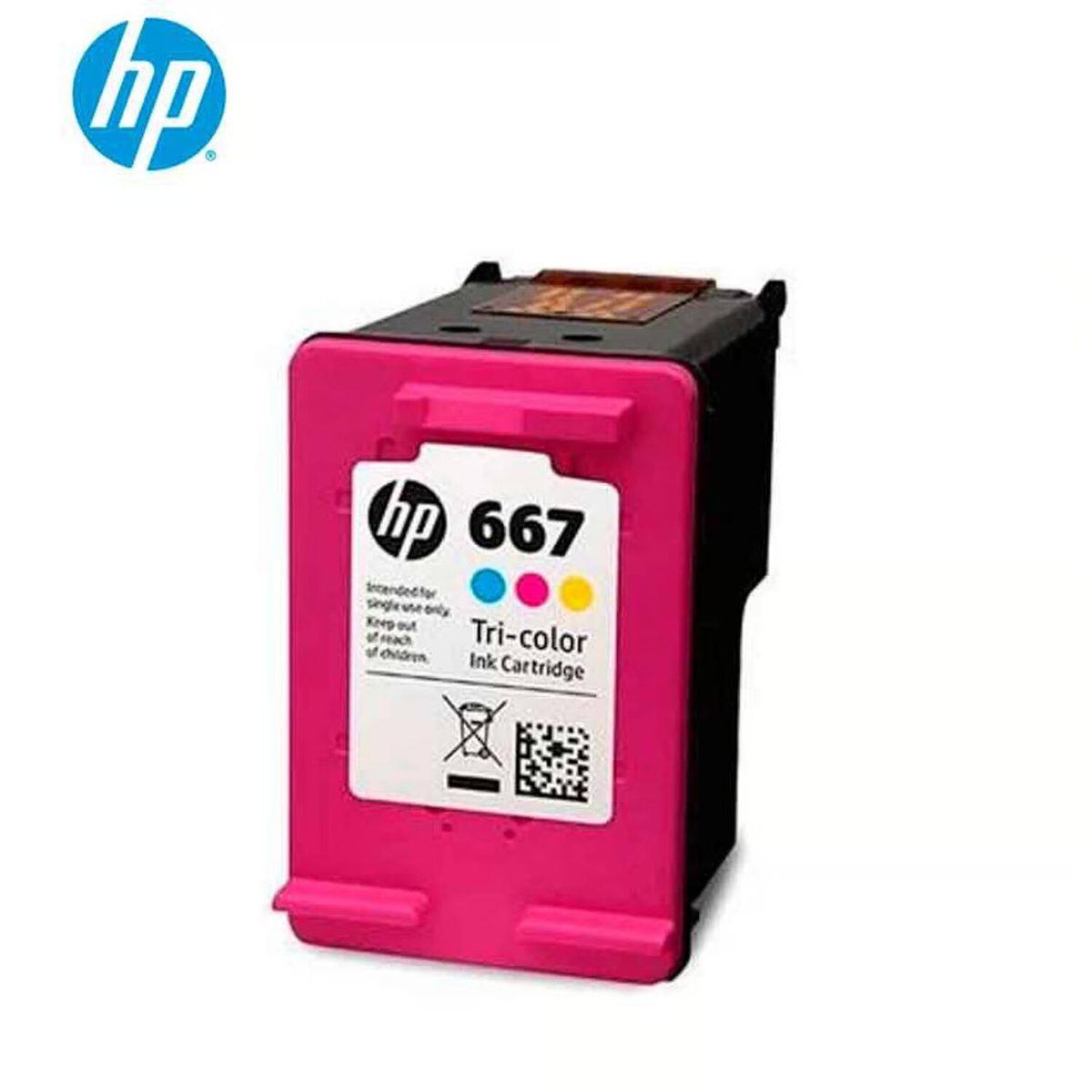 HP - Tinta Hp Original 667 Tricolor