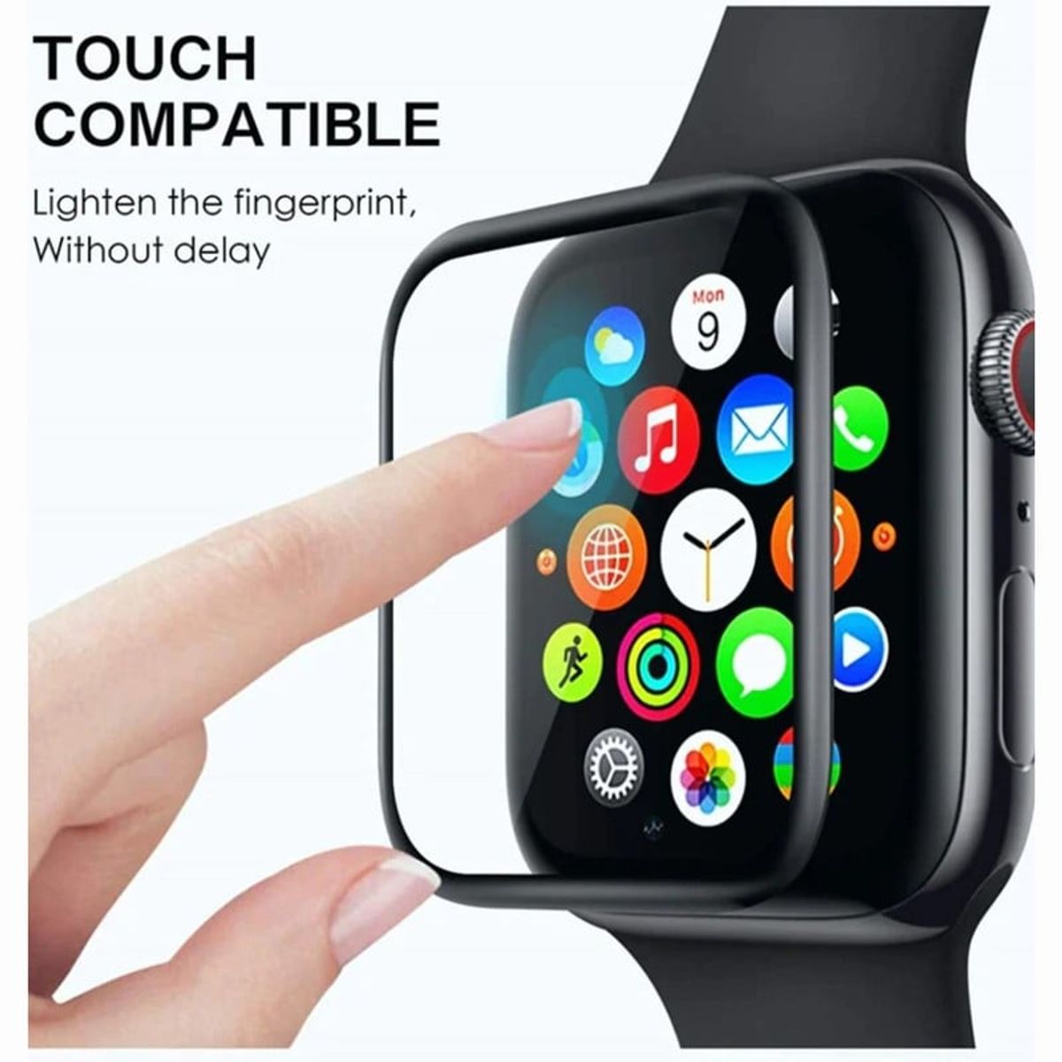 GENERICO - Protector de Pantalla Para Apple Watch 40mm - Ceramica