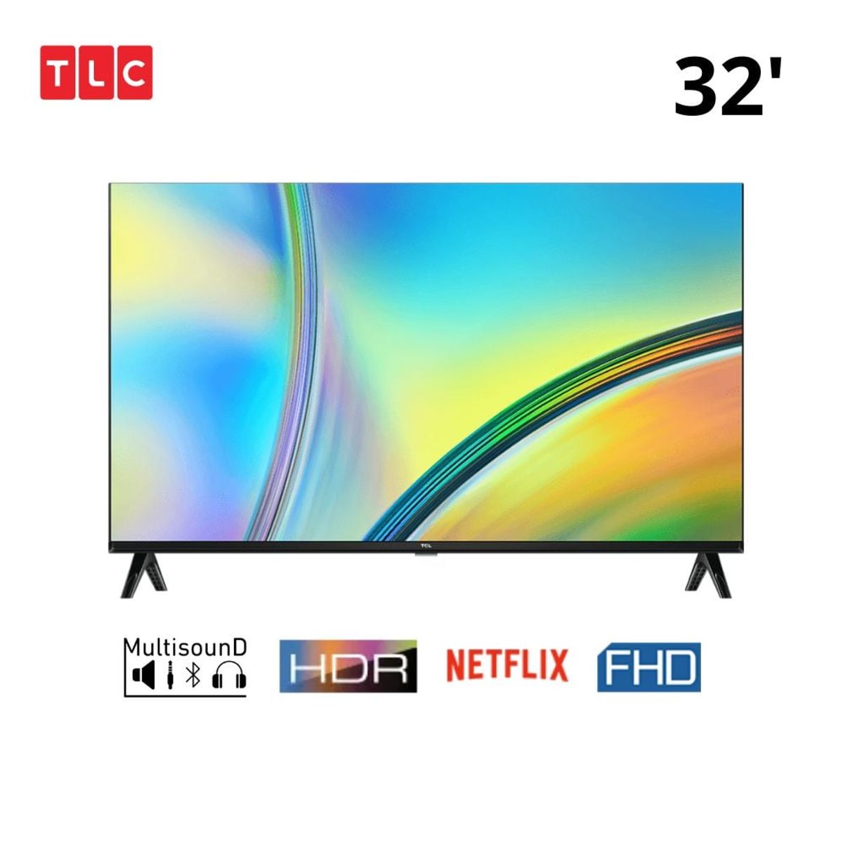 TCL - Televisor TCL 32 Pulg. LED Smart TV Full HD 32S5400AF
