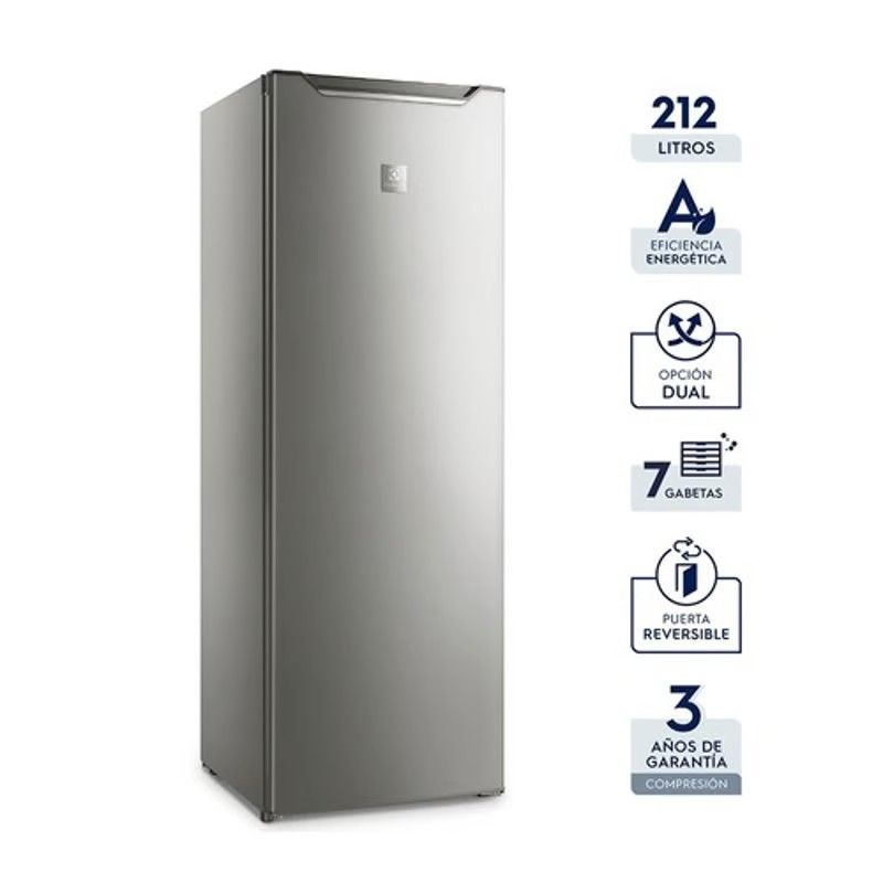 ELECTROLUX - Congeladora Electrolux 212L Frost EFUP22P2HRG