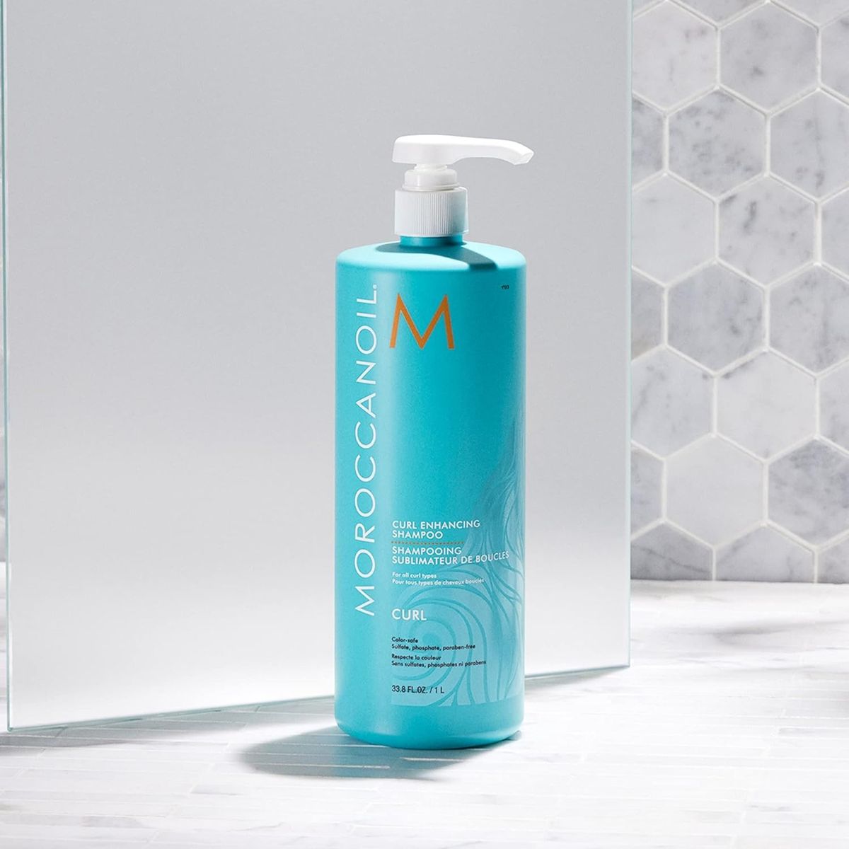 MOROCCANOIL - Shampoo Rizos Litro+ Acondicionador+ Crema Definidora Moroccanoil Curl
