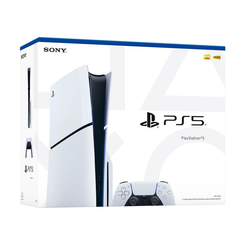 SONY - Consola PS5 Slim Con Lector De Disco 1TB.