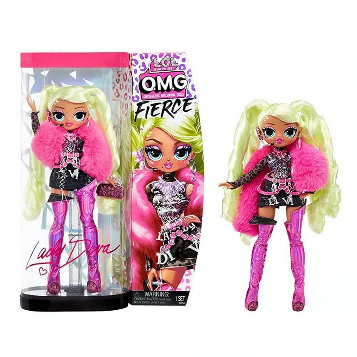 MGA ENTERTAINMENT - Muñeca LOL Fierce Lady Diva
