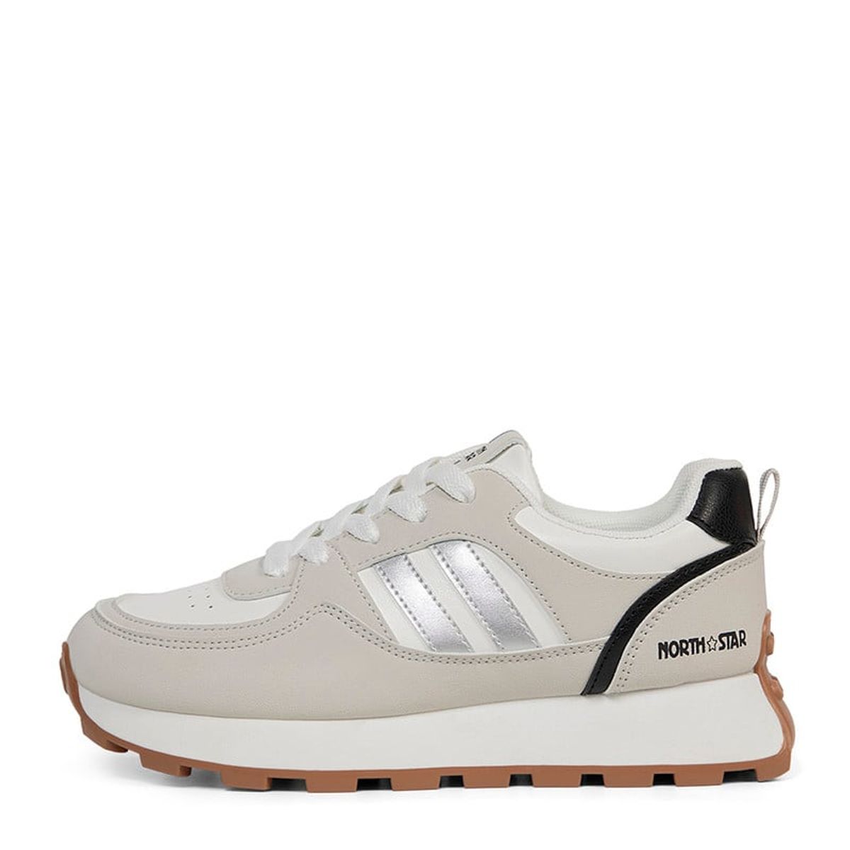 NORTH STAR - Zapatillas Urbanas Silvana Gris North Star Mujer