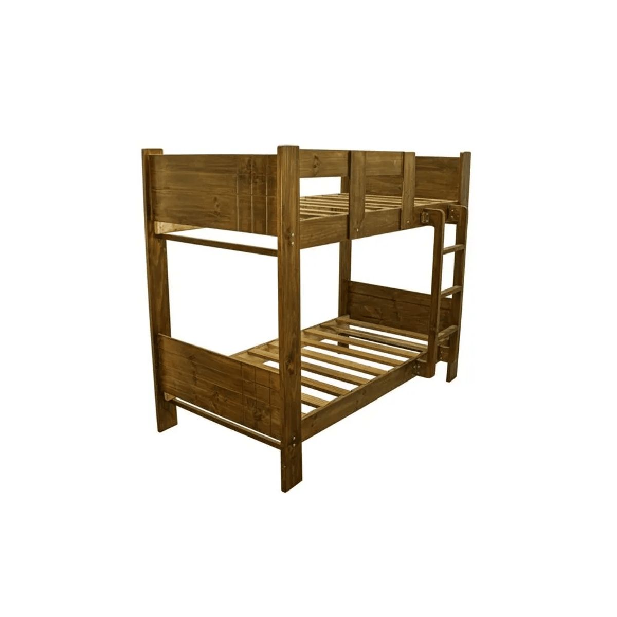 MUEBLES MACRUMO - Camarote 1.5 Plz  Pino de 1.5 x 6 Apanelado+ Acabado Envejecido