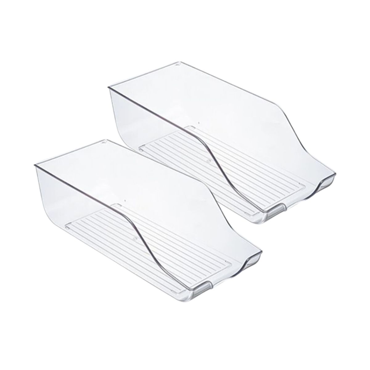 INSPIRA - Set de 2 Organizadores de Refrigerador Multiusos para Latas