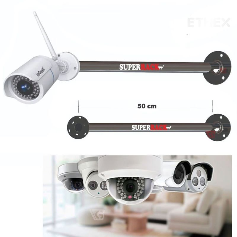 SUPER RACK - Rack Para Cámara de Seguridad Compacta 50cm de distancia