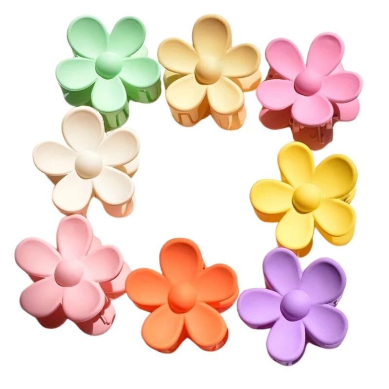 GENERICO - Setx8 Mini Clips para el pelo en forma de Flor