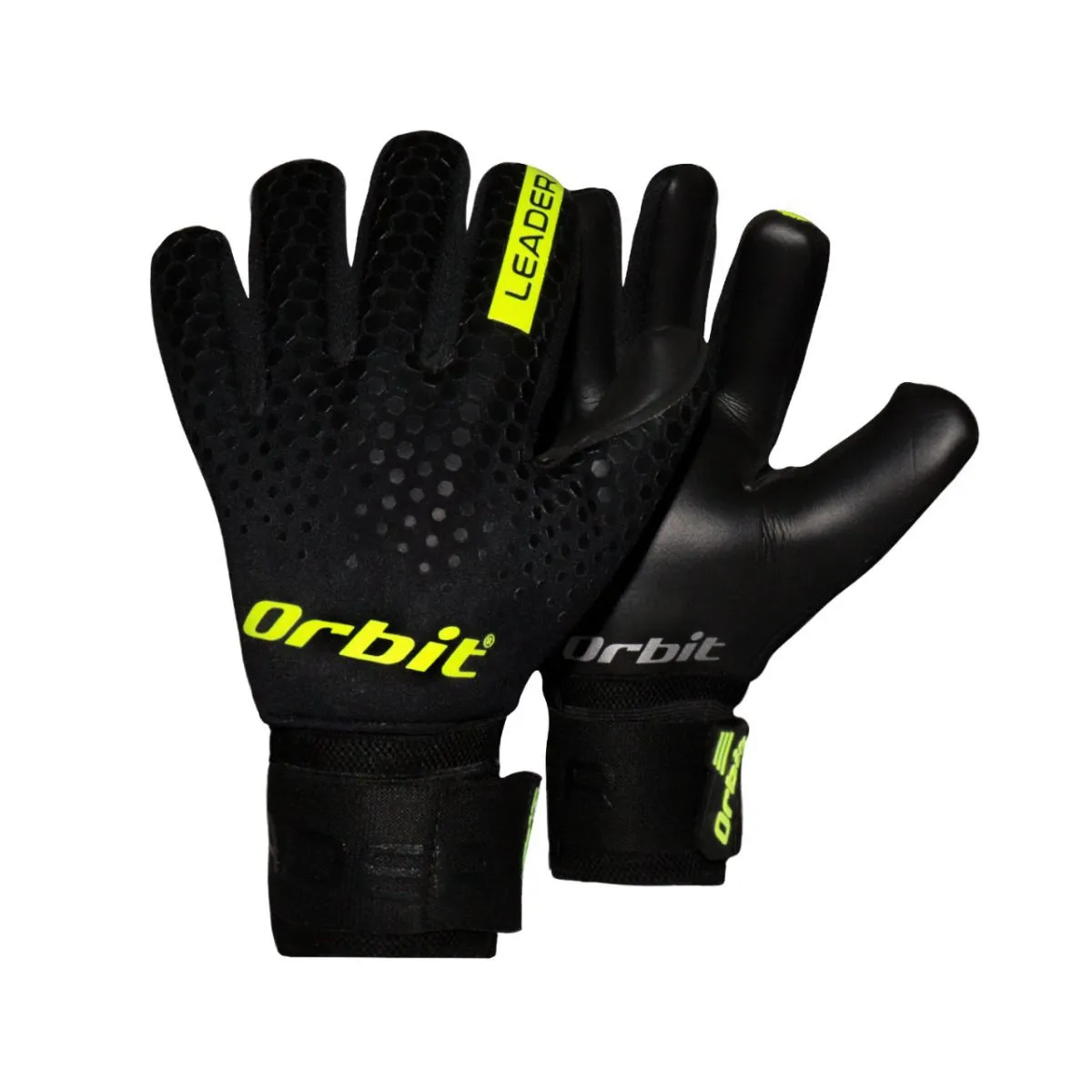 ORBIT - Guantes de Arquero Fútbol Leader Talla 10 Amarillo