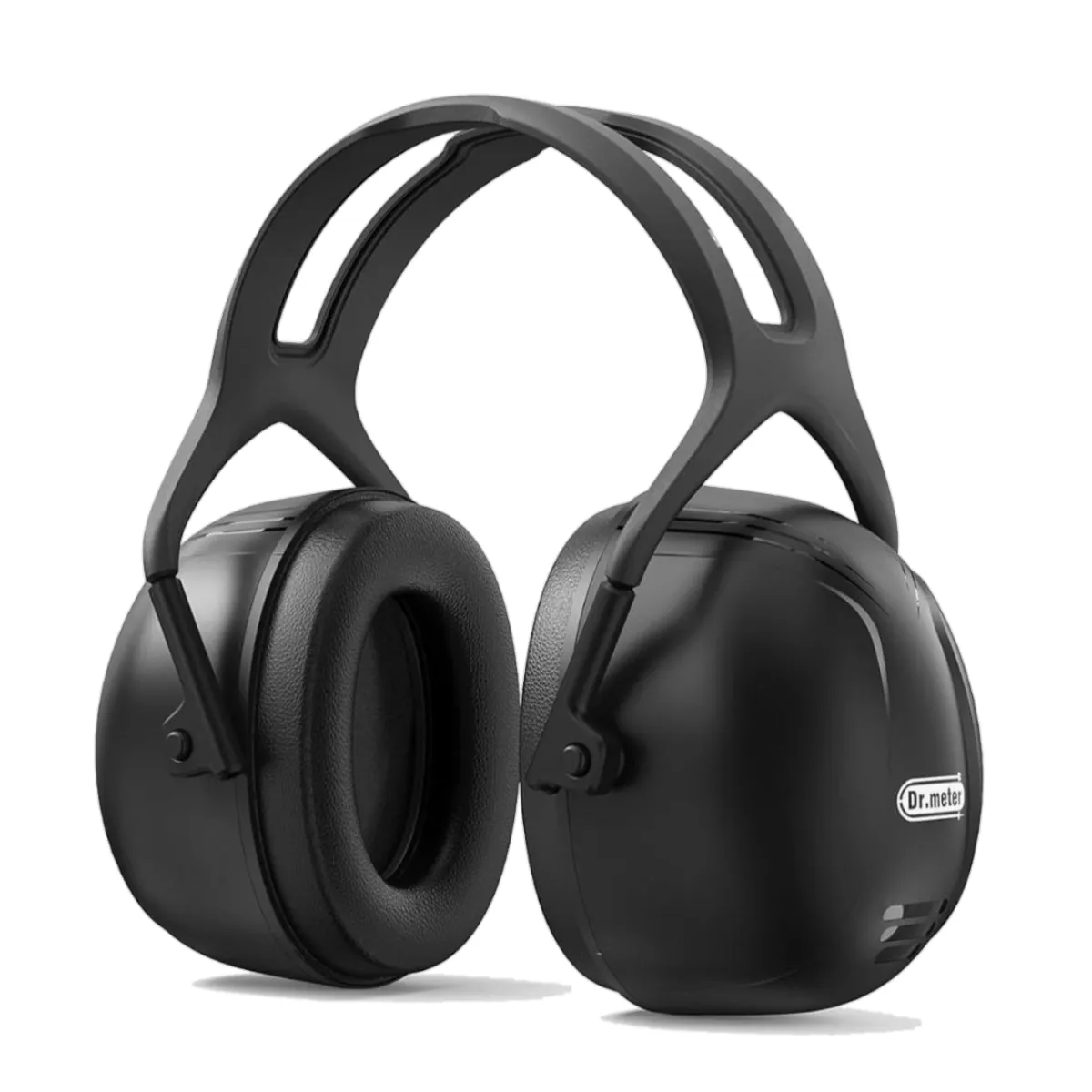 GENERICO - Audifonos Antiruido Orejeras Jovenes y Adultos tamaño Cabeza Grande Negro 35dB - DrMeet