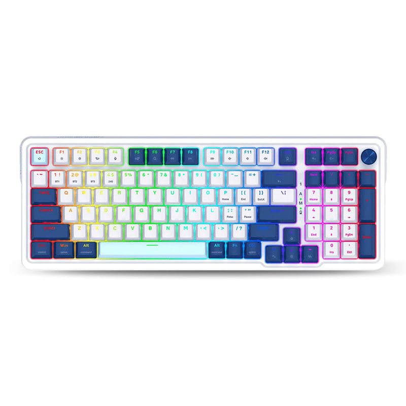 REDRAGON - Teclado Redragon EISA K686-RGB-PRO Wireless English switche red