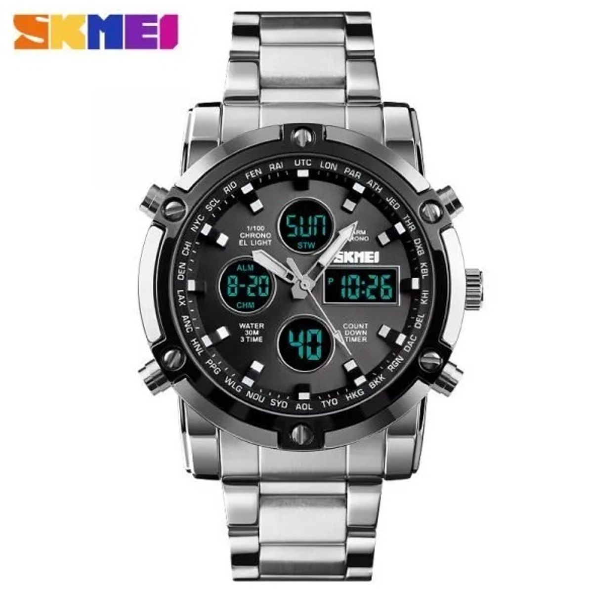 SKMEI - Skmei 1389  Reloj Análogo-Digital  para Hombre