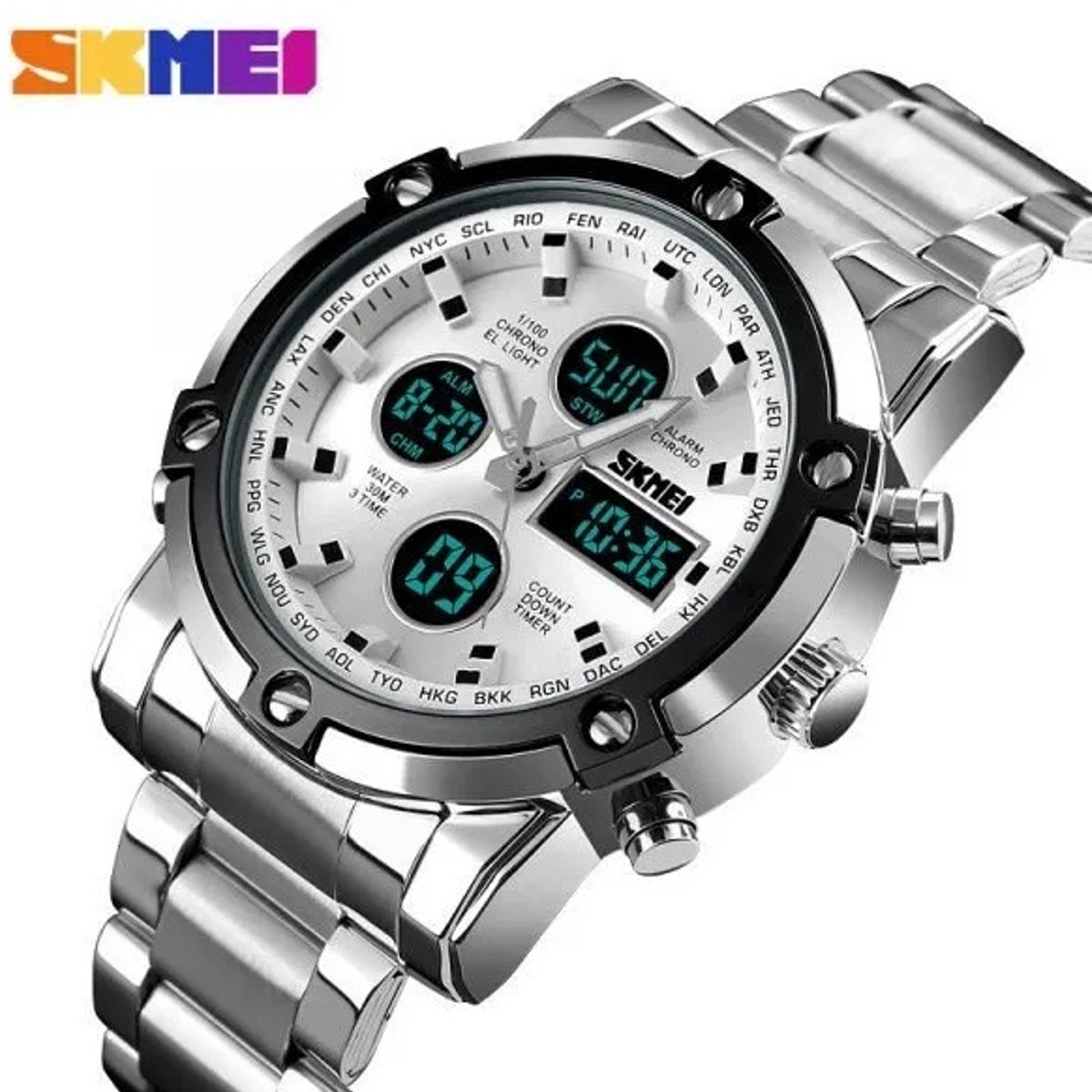 SKMEI - Skmei 1389  Reloj Análogo-Digital  para Hombre