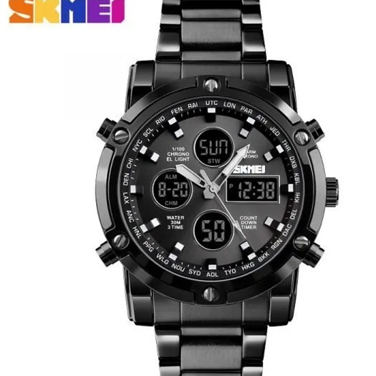 SKMEI - Skmei 1389  Reloj Análogo-Digital  para Hombre