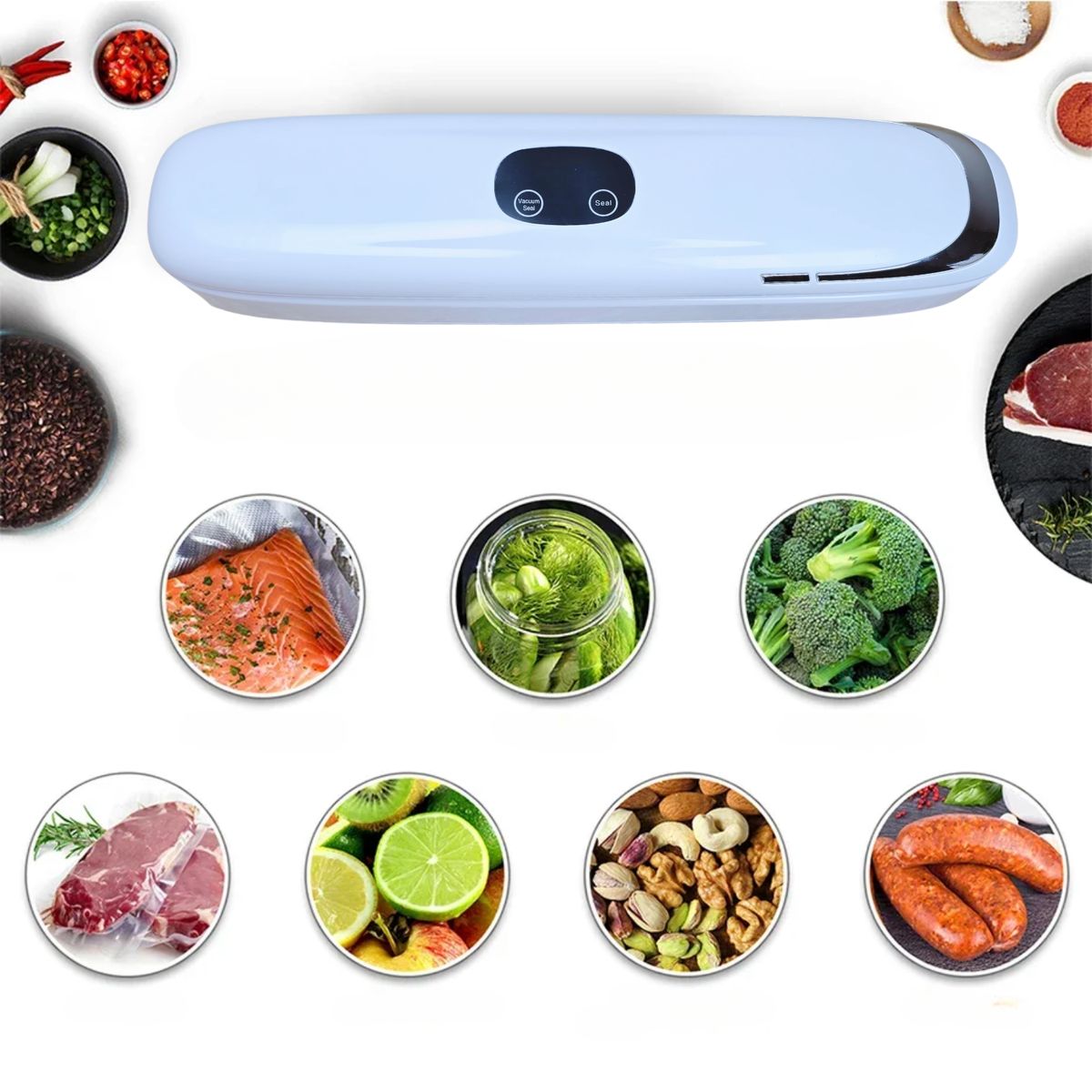 IMPORTADO MC - Máquina Selladora de Bolsa de Alimentos