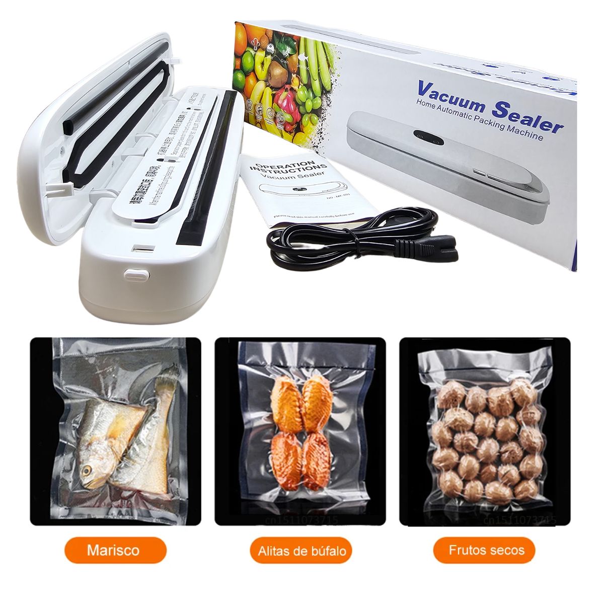 IMPORTADO MC - Máquina Selladora de Bolsa de Alimentos