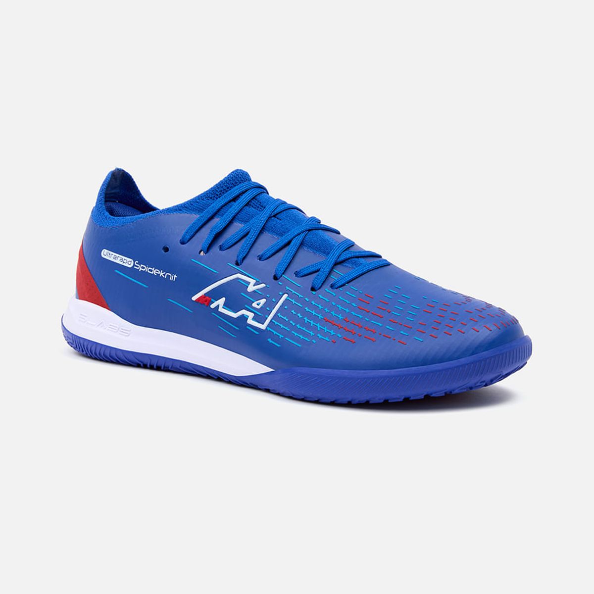 NEW ATHLETIC - Zapatillas New Athletic Football Spideknit72 Azul Con Rojo Hombre