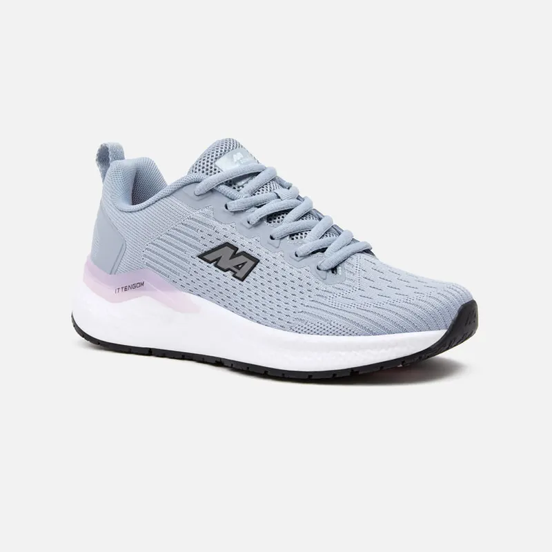 NEW ATHLETIC - Zapatillas New Athletic Running Ittengom57 Gris Con Rosado Mujer