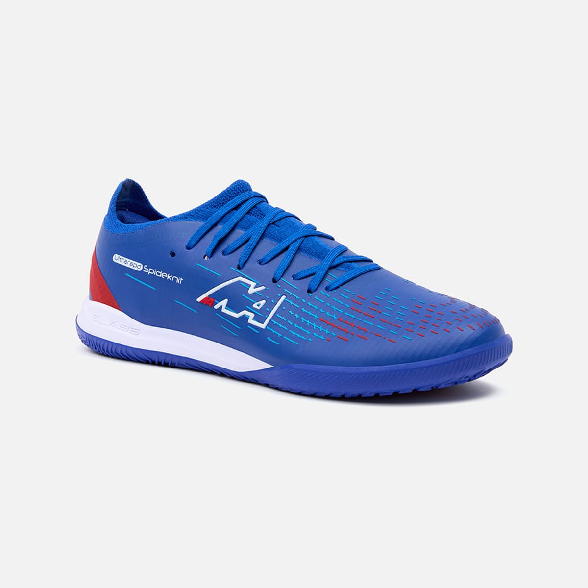 NEW ATHLETIC - Zapatillas New Athletic Football Spideknit72 Azul Con Rojo Juvenil