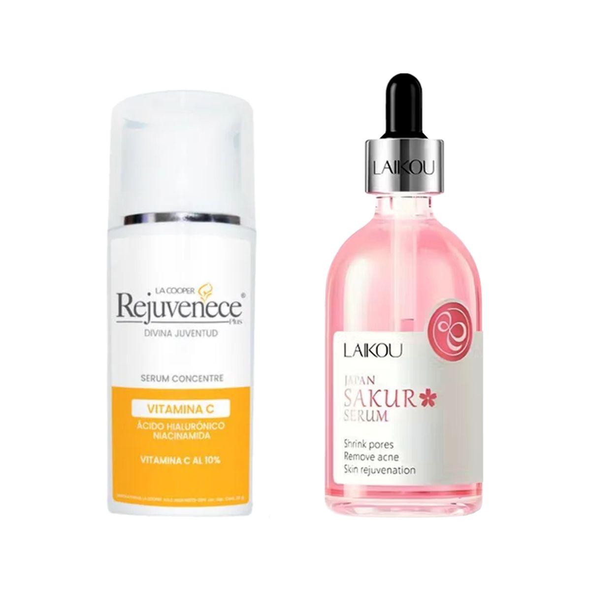 GENERICO - Serum Facial Concentre Vitamina C + Serum Facial Sakura Japan