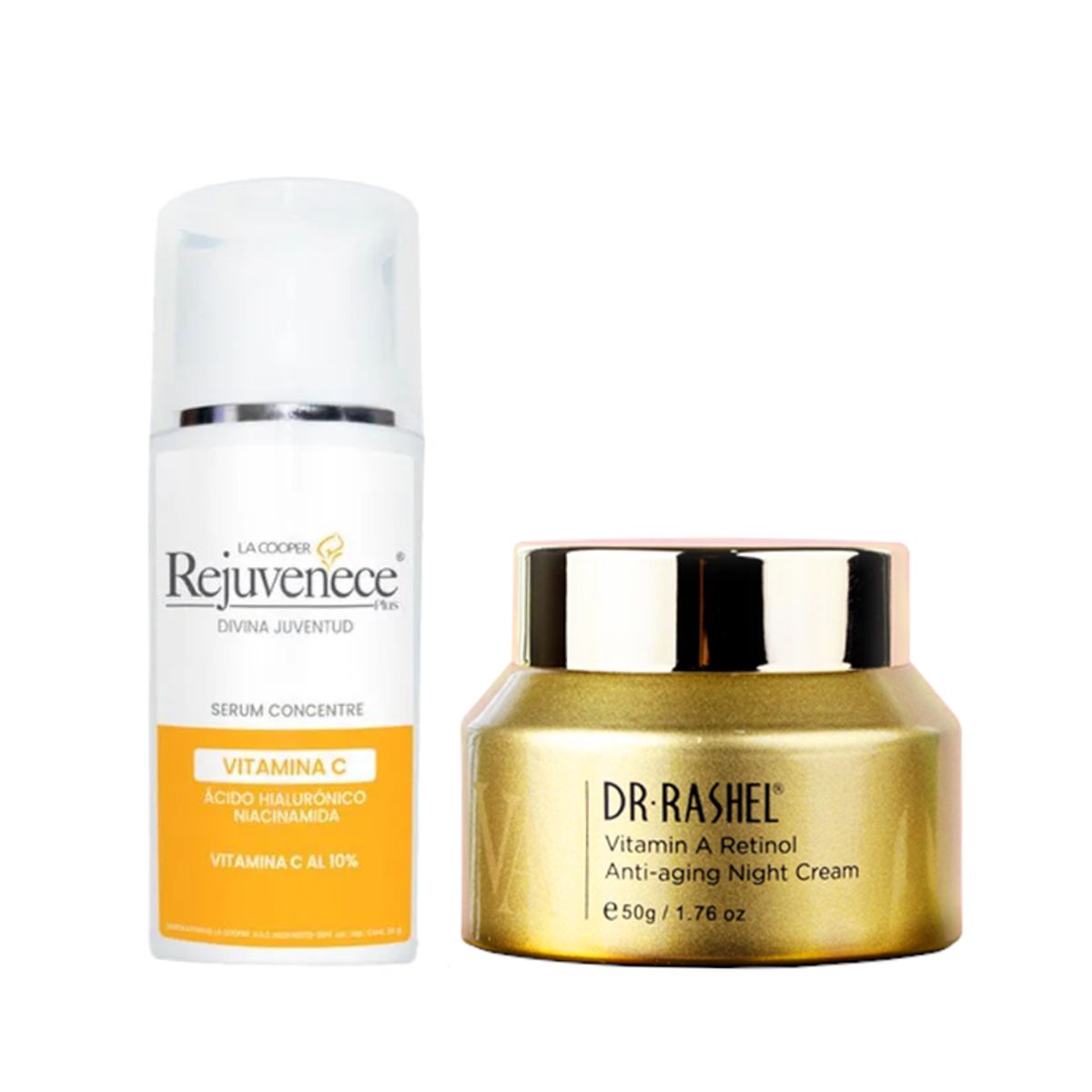 GENERICO - Serum Facial Concentre Vitamina C + Crema Vitamina A Retinol