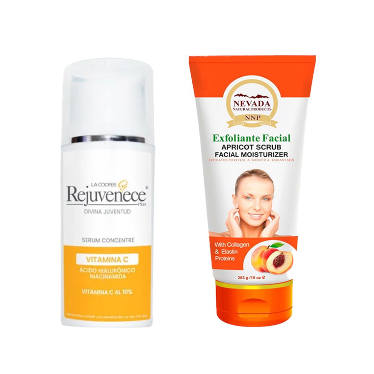 GENERICO - Serum Facial Concentre Vitamina C + Exfoliante de Albaricoque