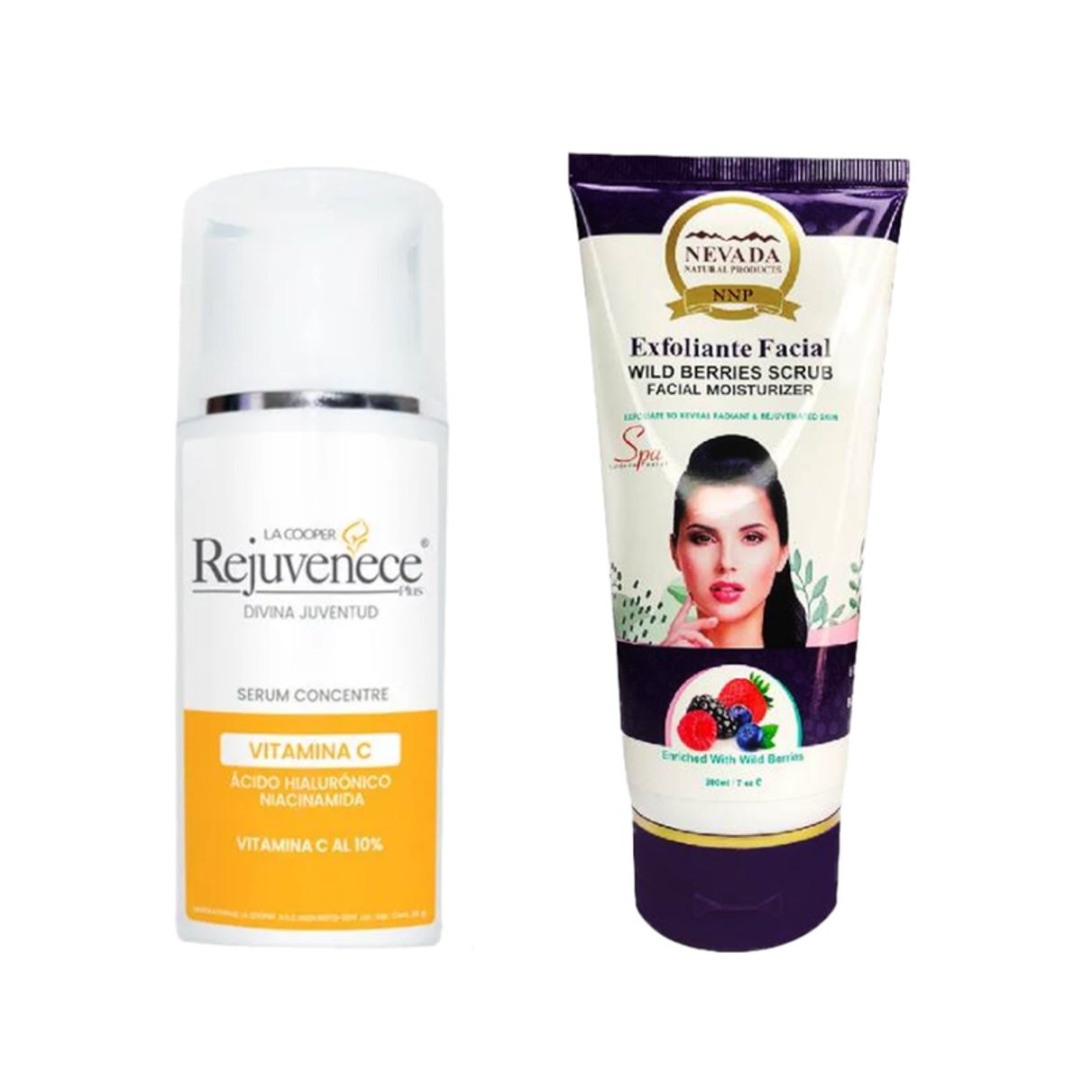GENERICO - Serum Facial Concentre Vitamina C + Exfoliante Baya Silvestres