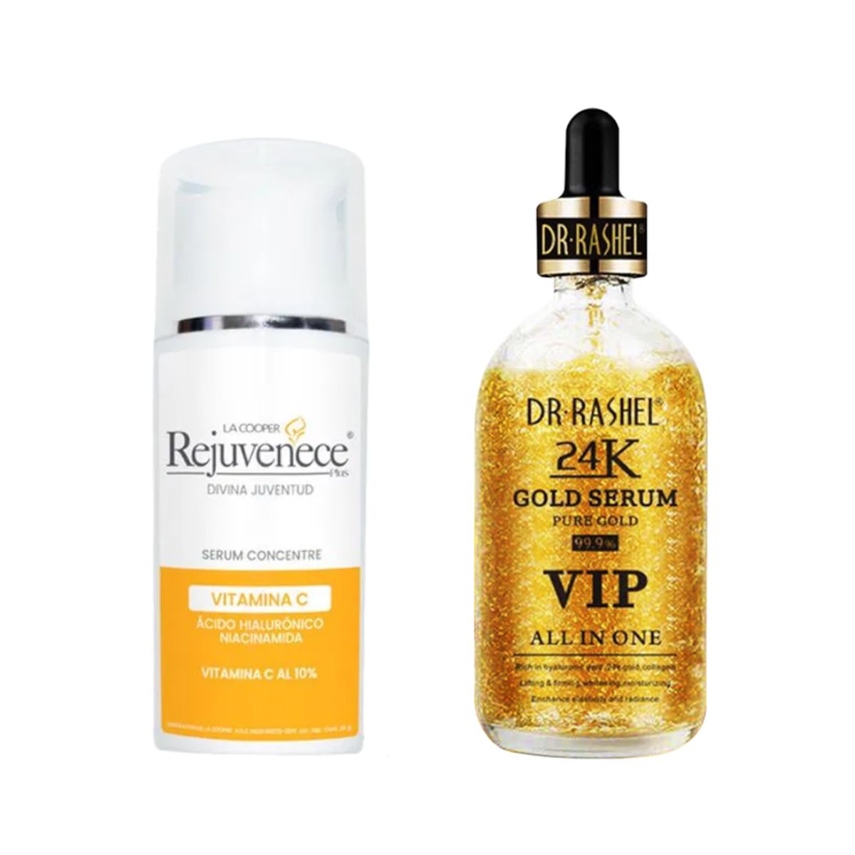 GENERICO - Serum Facial Concentre Vitamina C  + Suero Blanqueador Oro 24K