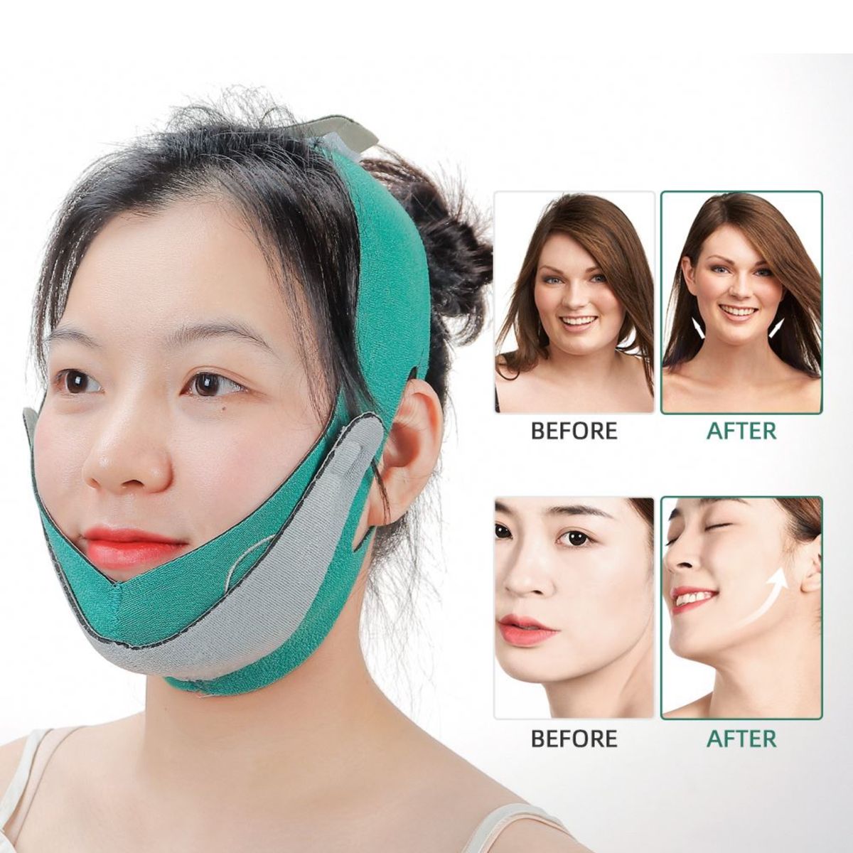 GENERICO - Faja Facial Reductora De Papada