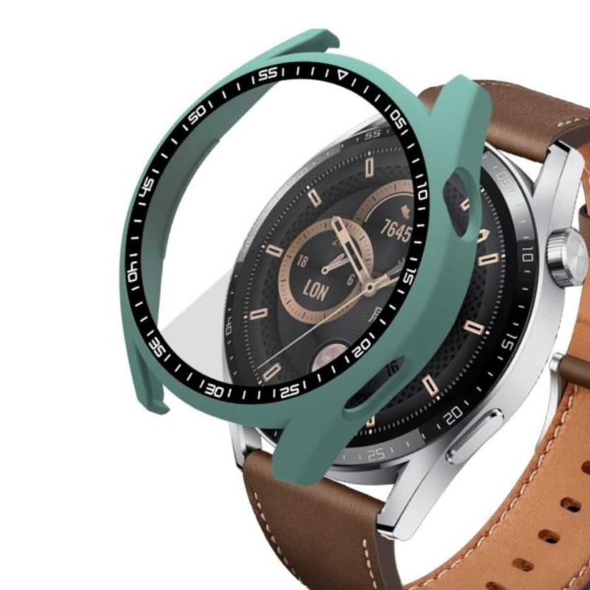 GENERICO - Bumper o Cover Para Huawei GT3 Pro 46mm - Verde