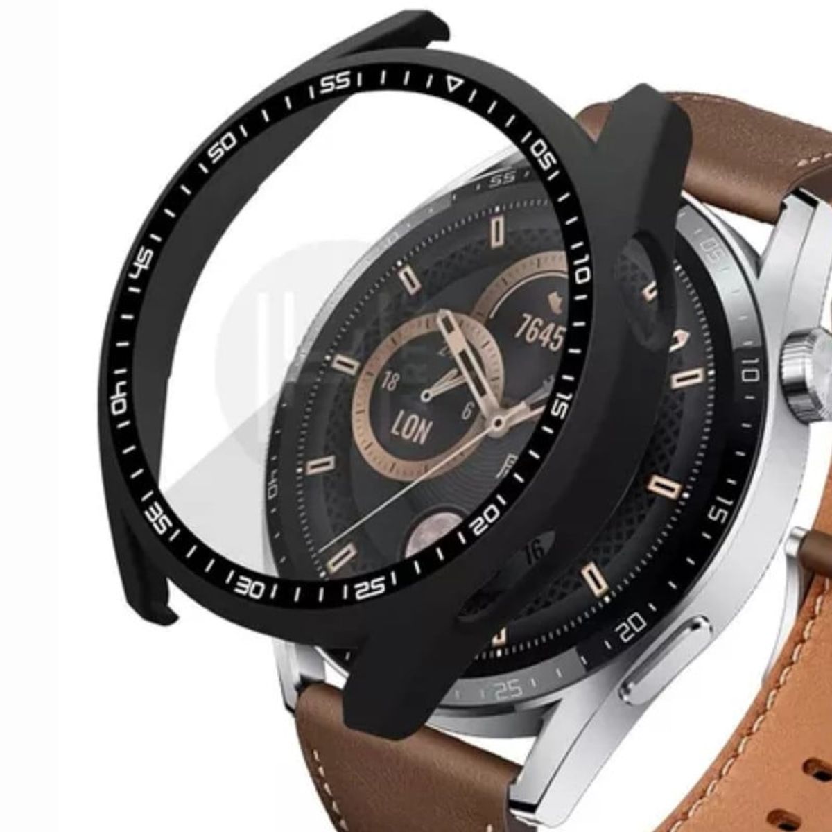 GENERICO - Bumper o Cover Para Huawei GT3 Pro 46mm - Negro