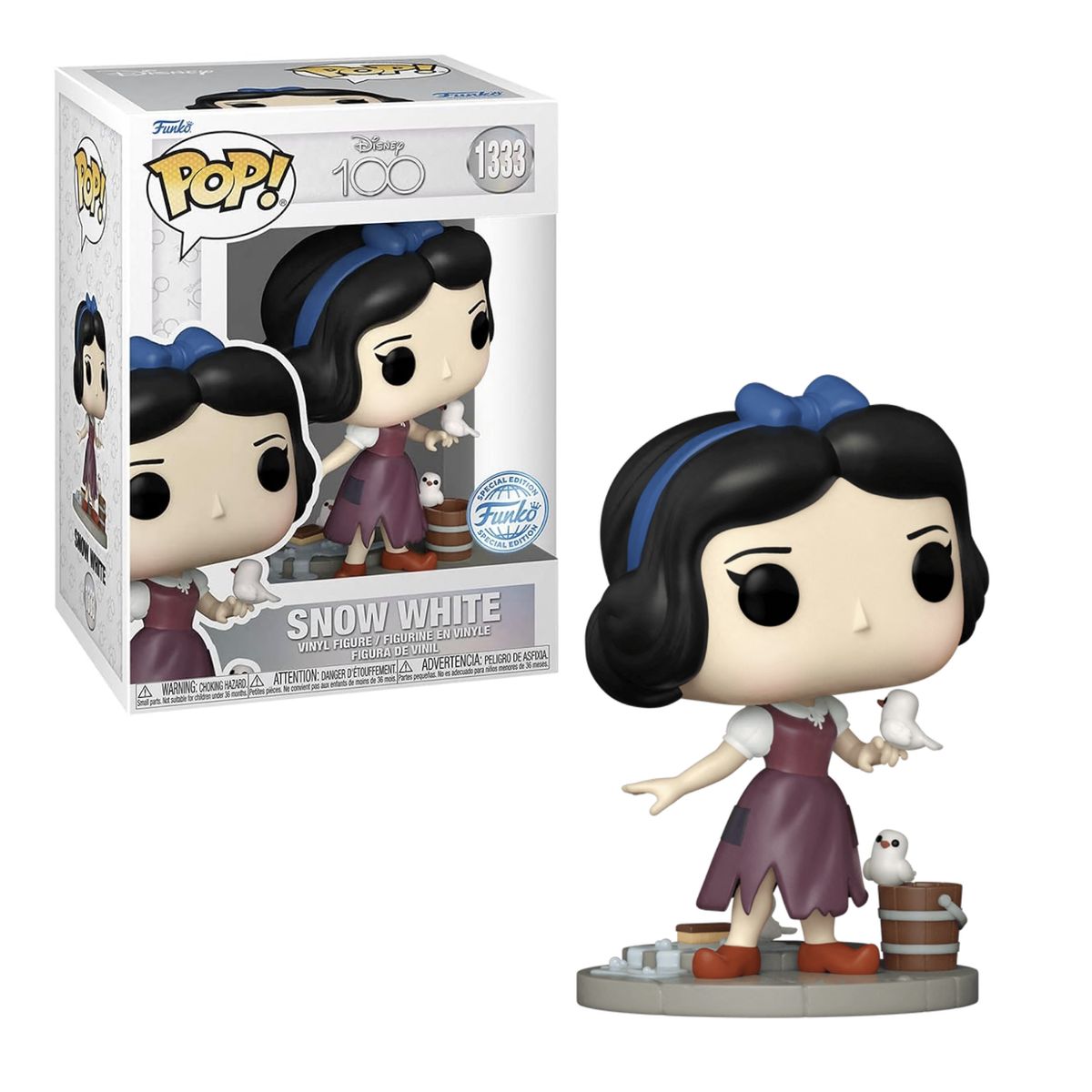 FUNKO - Blancanieves Funko Pop 1333 Exclusivo Disney Princesas