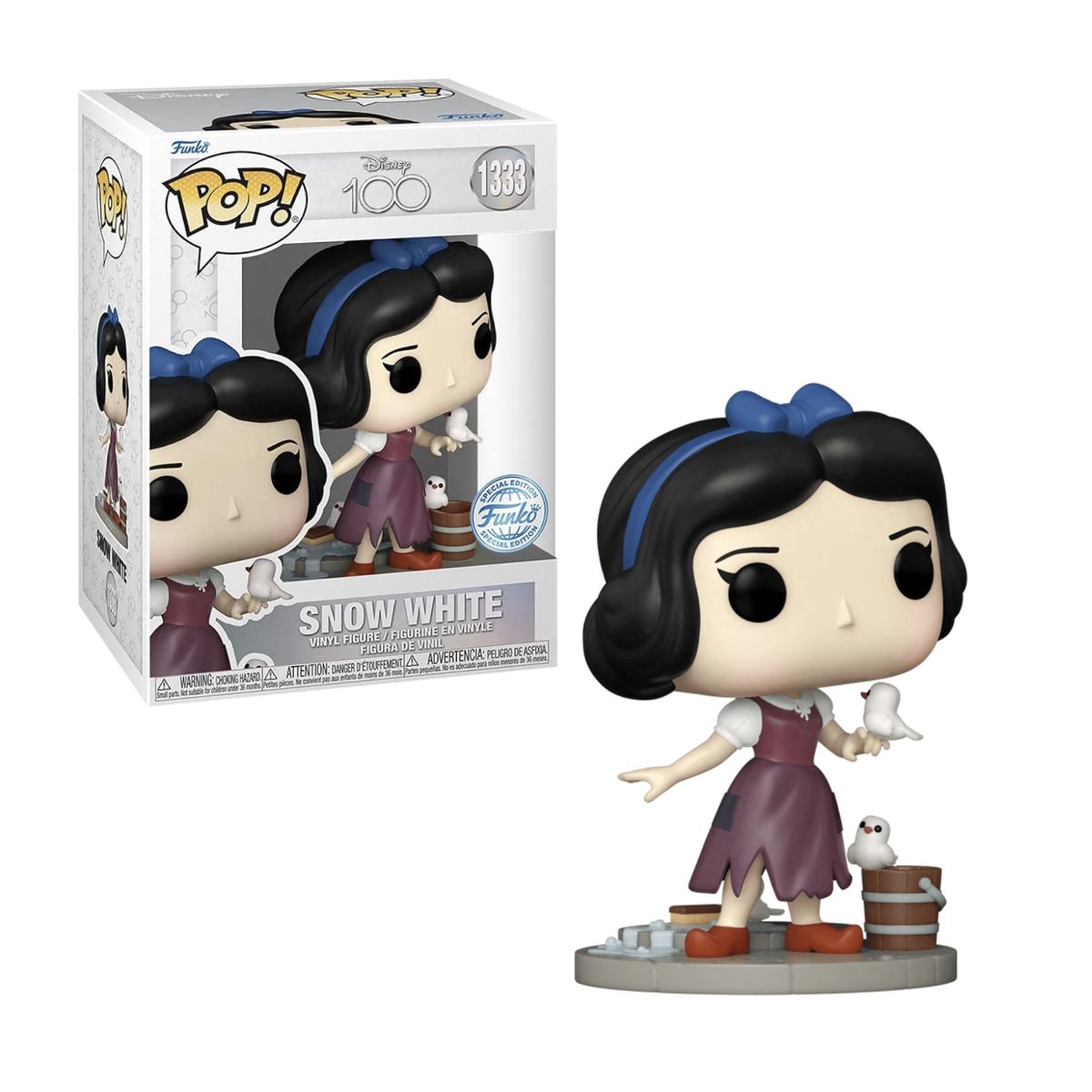 FUNKO - Blancanieves Funko Pop 1333 Exclusivo Disney Princesas