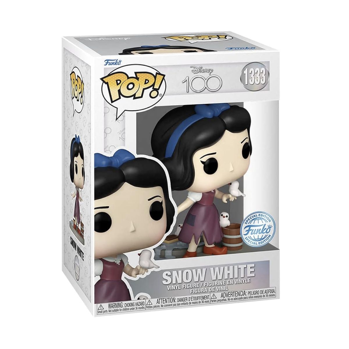 FUNKO - Blancanieves Funko Pop 1333 Exclusivo Disney Princesas