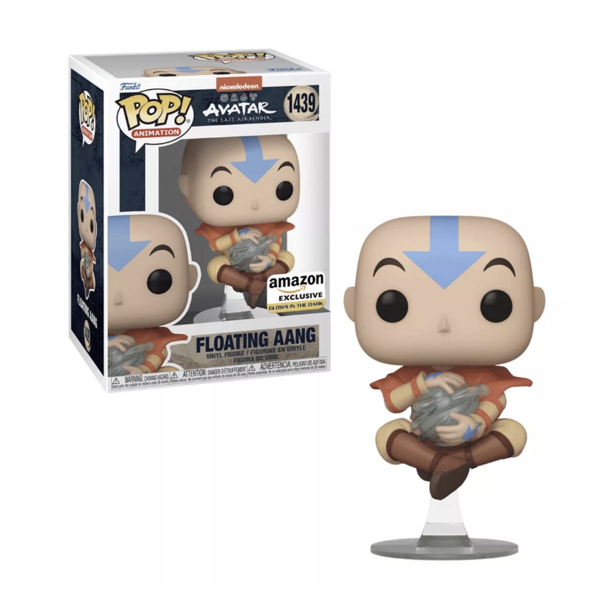 FUNKO - Aang Floating Funko Pop 1439 Glow In The Dark Avatar