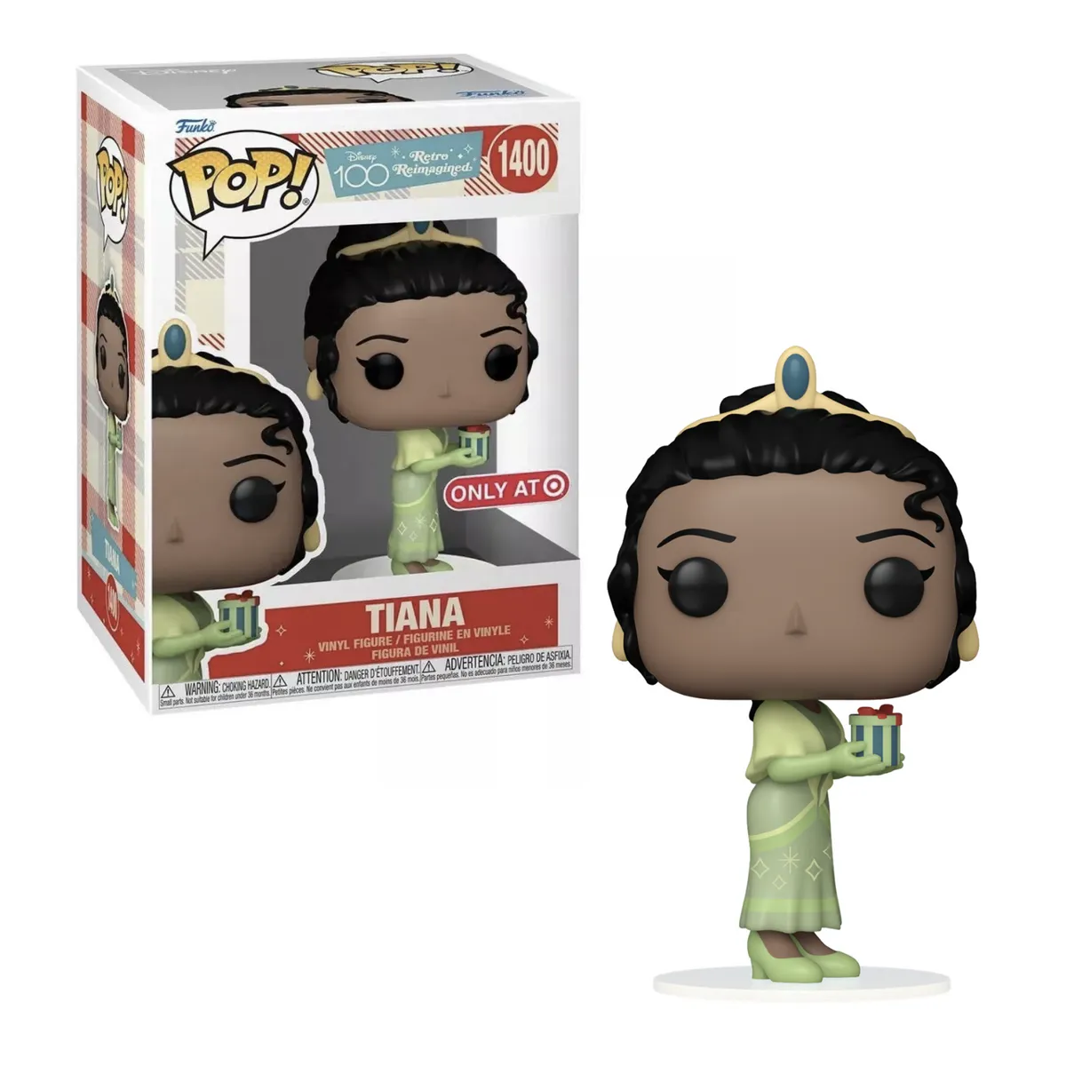 FUNKO - Tiana Funko Pop 1400 Exclusivo Target Disney Princesas