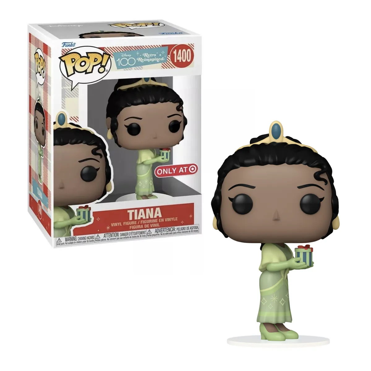 FUNKO - Tiana Funko Pop 1400 Exclusivo Target Disney Princesas