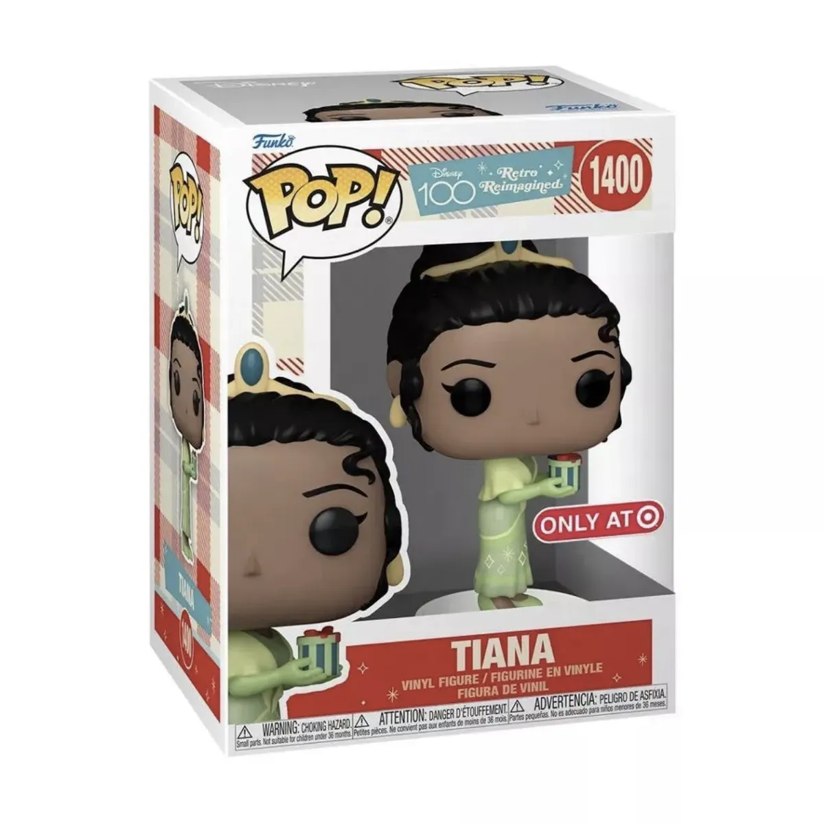 FUNKO - Tiana Funko Pop 1400 Exclusivo Target Disney Princesas