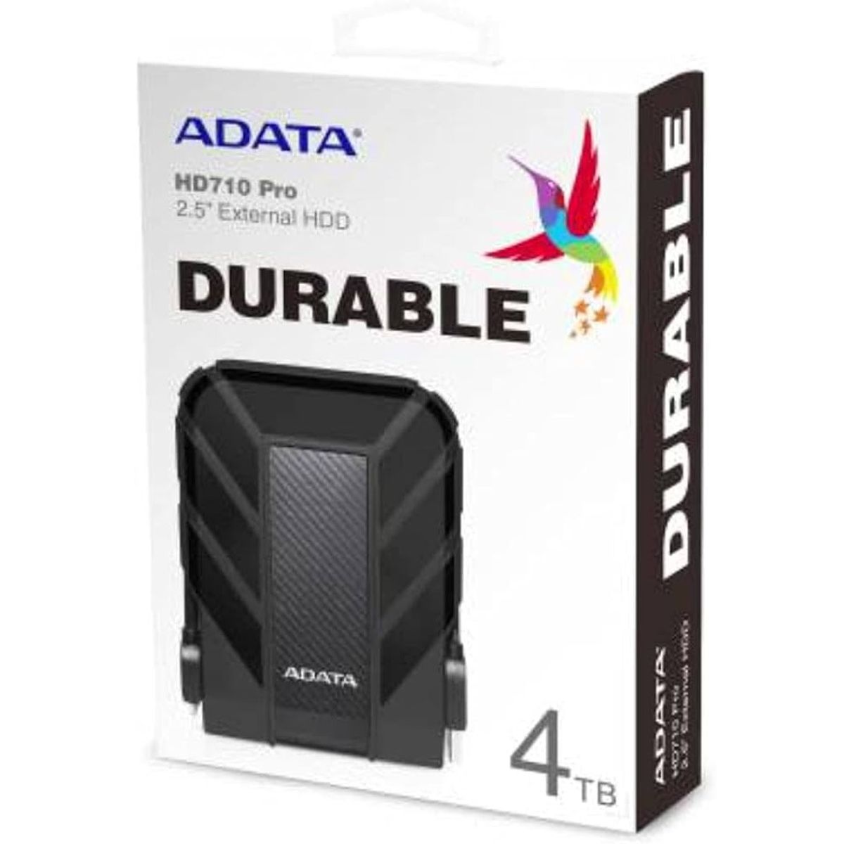 ADATA - Disco Duro Externo AData HD710 Pro 4TB Negro USB 3.2 AHD710P-4TU31-CBK