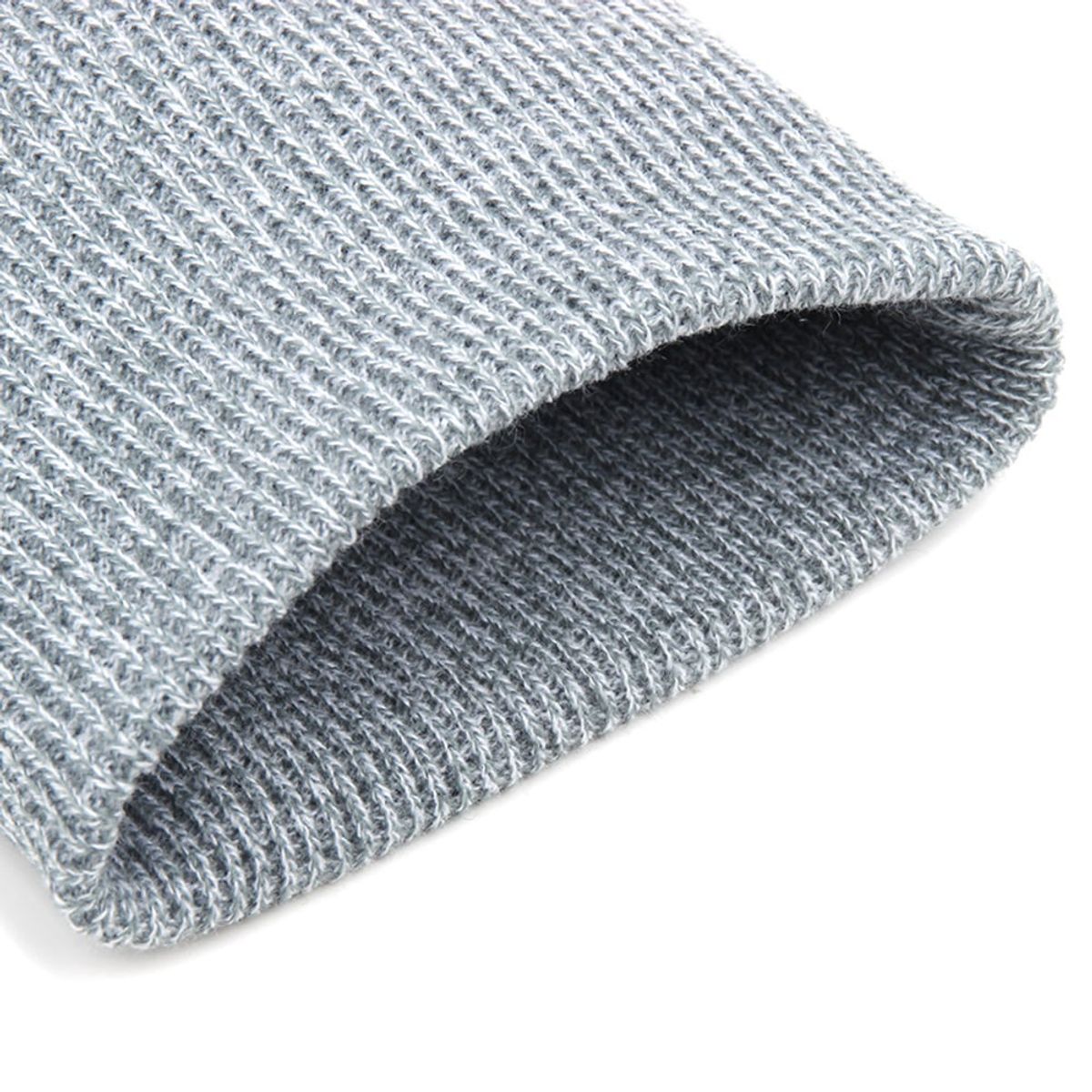 KAST PE - Beanie Clásico Jaspeado Gris Plata Unisex