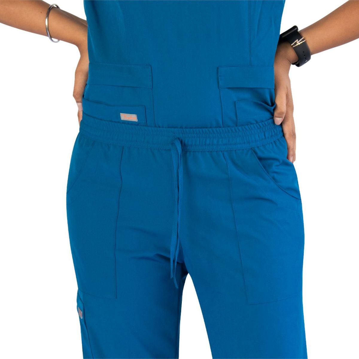 TWELVE - Twelve - conjunto médico scrub Chloe - Cobalto