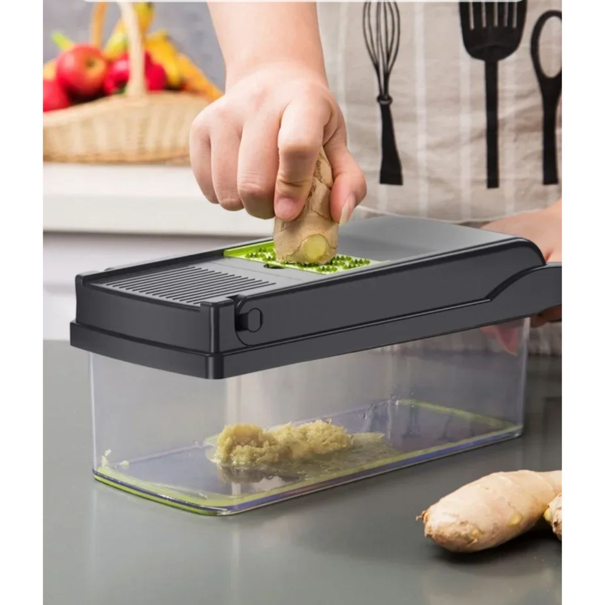 OEM - Picador Rallador de verduras y frutas fácil de usar