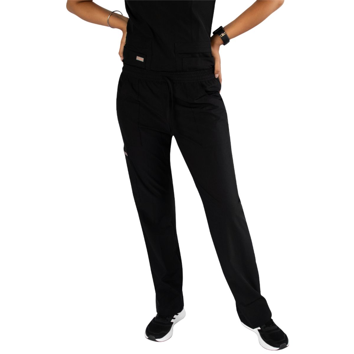 TWELVE - Twelve - conjunto médico scrub Chloe - Negro