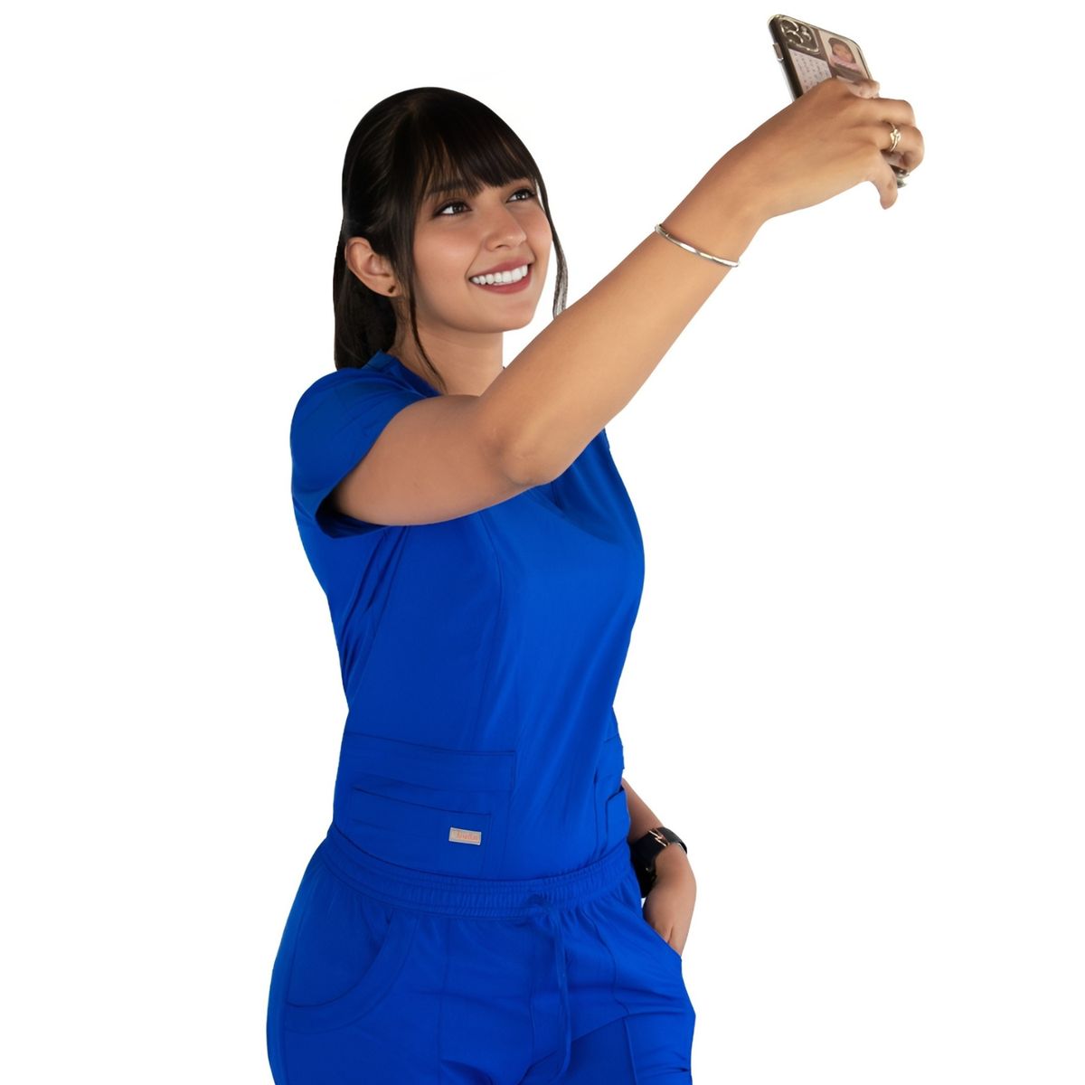 TWELVE - Twelve - conjunto médico scrub Chloe - Azulino