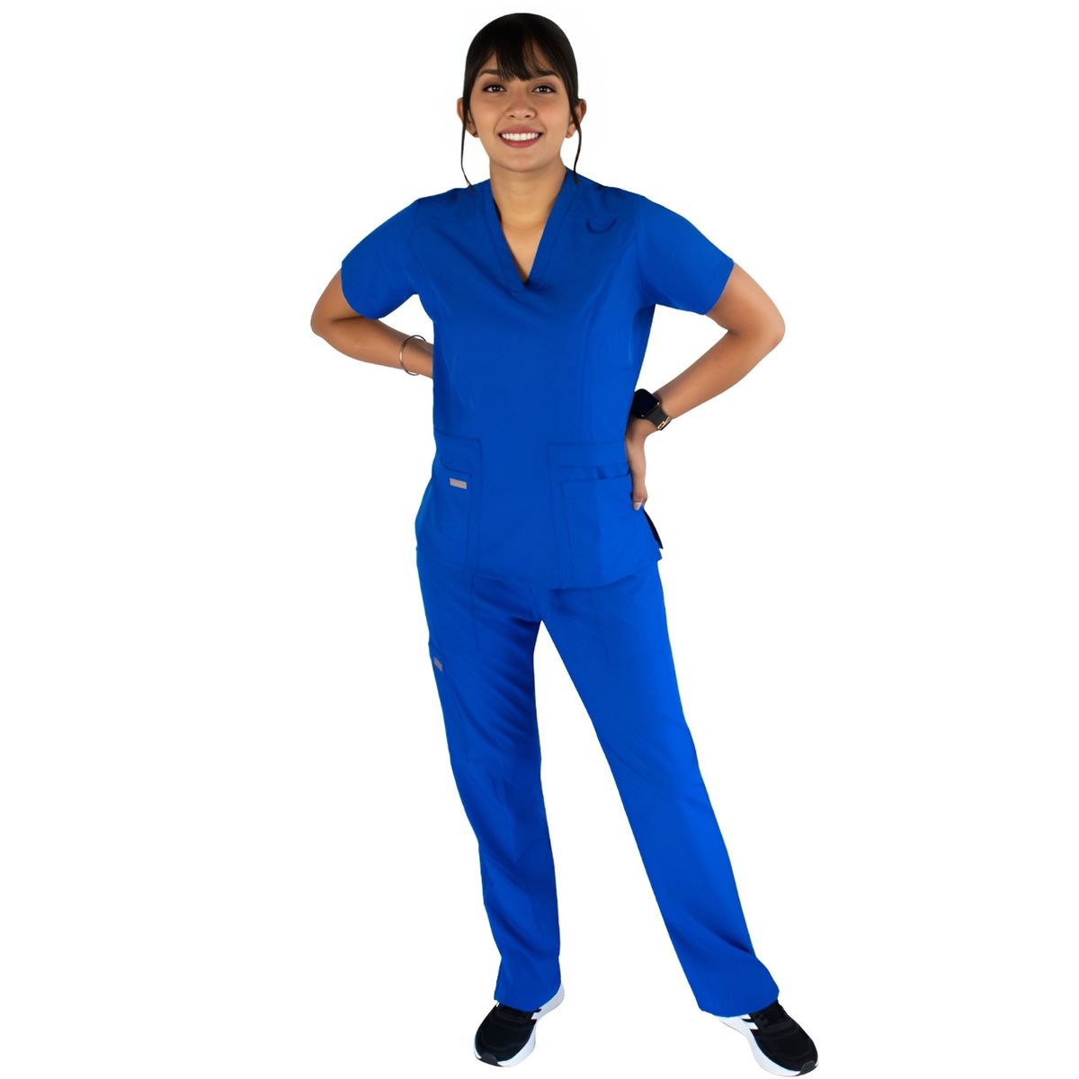 TWELVE - Twelve - conjunto médico scrub Chloe - Azulino